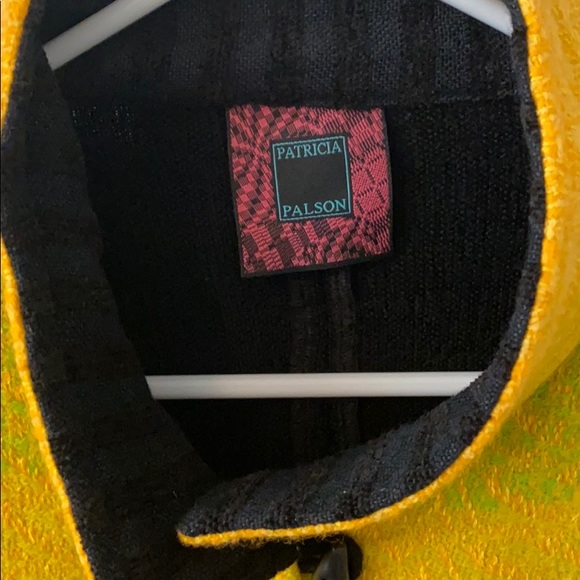 Handmade handwoven Jacket.  Unique design. - Picture 2 of 5